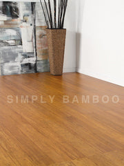 Load image into Gallery viewer, Sample of Bamboo Flooring - Champagne Solid Strand Woven Matte Uniclic Flooring 1850mm x 135mm x 14mm (BB-CHA)