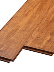 Load image into Gallery viewer, Sample of Bamboo Flooring - Coffee Solid Strand Woven Uniclic 1850mm x 135mm x 14mm (BB-SWCSS-M1)