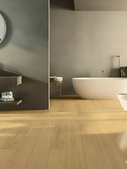 Load image into Gallery viewer, Bamboo Flooring - Natural Solid Strand Woven Uniclic 1850mm x 135mm x 14mm (BB-SWNSS)