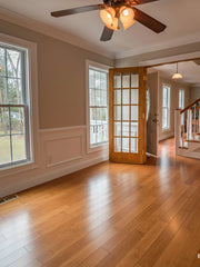 Load image into Gallery viewer, Bamboo Flooring - Champagne Solid Strand Woven Matte Uniclic 915mm x 96mm x 10mm (BB-CHA10)