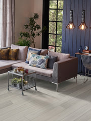 Load image into Gallery viewer, Bamboo Flooring - White Solid Strand Woven Matte Uniclic 915mm x 96mm x 10mm (BB-SWW)