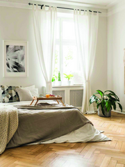 Load image into Gallery viewer, Bamboo Flooring - Natural Strand Woven Engineered Click Herringbone Parquet Matte  450mm x 96mm x11mm (BB-NCLPQ)
