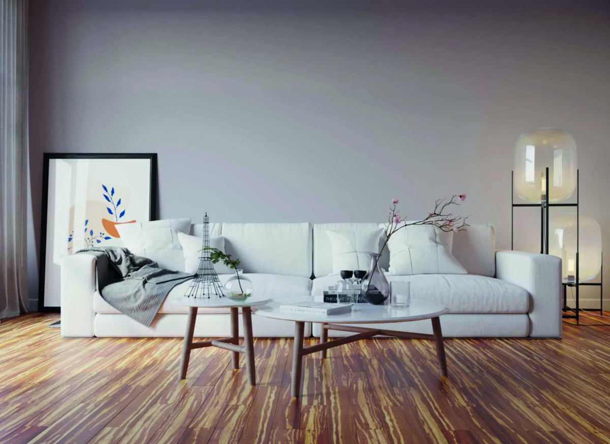 Bamboo Flooring - Tiger Solid Strand Woven Uniclic 900mm x 96mm x 10mm (BB-SWT)