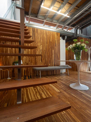 Load image into Gallery viewer, Bamboo Flooring - Tiger Solid Strand Woven Uniclic 900mm x 96mm x 10mm (BB-SWT)
