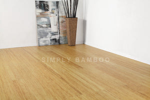 Natural Medium Uniclic Bamboo Flooring