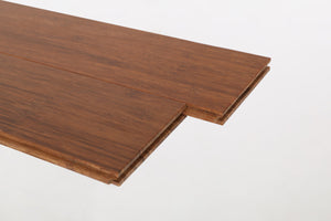 Sample of Bamboo Flooring - Coffee Solid Strand Woven Matte Uniclic 915mm x 96mm x 10mm (BB-SWC)