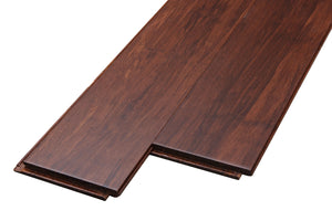 Bamboo Flooring - Dark Coffee Solid Strand Woven Solid Uniclic 1850mm x 130mm x 14mm (BB-SWCSS-D)