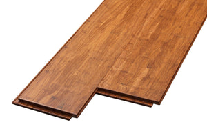 Sample of Bamboo Flooring - Coffee Solid Strand Woven Uniclic 1850mm x 135mm x 14mm (BB-SWCSS-M1)