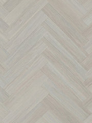 Load image into Gallery viewer, Bamboo Flooring - White Strand Woven Engineered Click Herringbone Parquet Matte 450mm x 96mm x11mm (BB-WCLPQ)